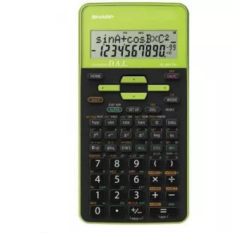Calculator SHARP - EL531THBGR - verde - blister Calculator SHARP - EL531THBGR - verde - blister