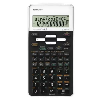 Calculator SHARP - EL531THBWH - alb - blister