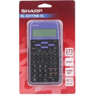 Calculator SHARP - EL531THBVL - violet - blister