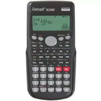 Calculator REBELL - SC2080S - negru
