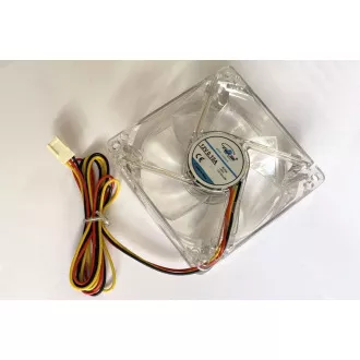Ventilator EUROCASE 80mm, 12V/0, 15A, iluminat RGB (3 pini) Ventilator EUROCASE 80mm, 12V/0, 15A, iluminat RGB (3 pini)