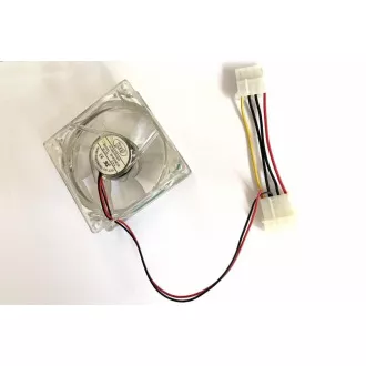 Ventilator EUROCASE 80mm, 12V/0, 14A, iluminat RGB (Molex) Ventilator EUROCASE 80mm, 12V/0, 14A, iluminat RGB (Molex)