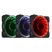 Ventilator EUROCASE RGB 120mm (Inel LED)