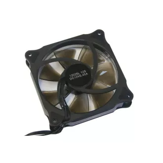 Ventilator EUROCASE RGB 120mm (tip inel), set de 6 + controler