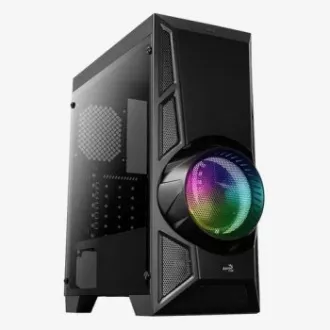 AEROCOOL AeroEngine RGB, Mid tower, 1x USB 3.0, 2x USB 2.0, 2x audio, fără sursă de alimentare AEROCOOL AeroEngine RGB, Mid tower, 1x USB 3.0, 2x USB 2.0, 2x audio, fără sursă de alimentare