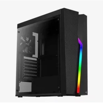 Carcasă AEROCOOL Bolt, Mid tower, 1x USB 3.0, 2x USB 2.0, 2x audio, fără sursă de alimentare Carcasă AEROCOOL Bolt, Mid tower, 1x USB 3.0, 2x USB 2.0, 2x audio, fără sursă de alimentare