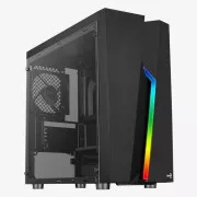 Carcasă AEROCOOL Bolt Mini, Micro tower, 1x USB 3.0, 2x USB 2.0, 2x audio, fără sursă de alimentare