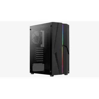 Carcasă AEROCOOL Mecha, turn mediu, 2x USB 3.0, 2x audio, fără sursă de alimentare