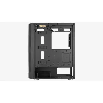 Carcasă AEROCOOL Prism, turn mediu, 2x USB 3.0, 1x USB 2.0, 2x audio, fără sursă de alimentare