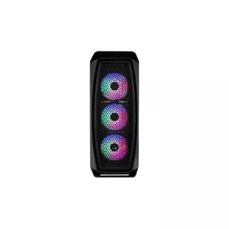 Carcasă AEROCOOL Aero One Frost ML G, turn mediu, 2x USB 3.0, 2x audio, 4x ventilatoare RGB de 120 mm, fără sursă de alimentare