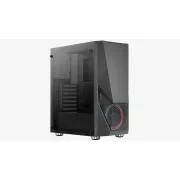 Carcasă AEROCOOL Zauron Saturn FRGB ML G, Turn Mid, 2x USB 3.0, 2x audio, 1x Ventilator FRGB de 120 mm, fără alimentare