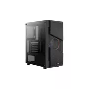 Cabinet AEROCOOL Menace Saturn FRGB ML G, Turn Mid, 2x USB 3.0, 2x audio, 1x Ventilator FRGB de 120 mm, fără sursă de alimentare