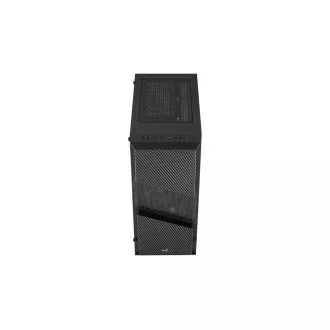 Cabinet AEROCOOL Menace Saturn FRGB ML G, Turn Mid, 2x USB 3.0, 2x audio, 1x Ventilator FRGB de 120 mm, fără sursă de alimentare