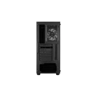 Cabinet AEROCOOL Menace Saturn FRGB ML G, Turn Mid, 2x USB 3.0, 2x audio, 1x Ventilator FRGB de 120 mm, fără sursă de alimentare