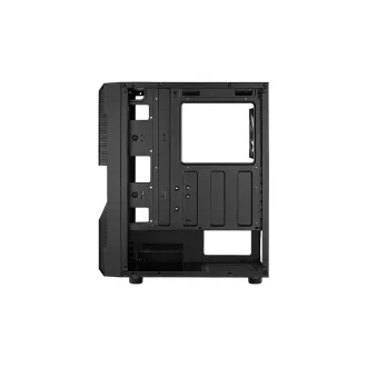 Cabinet AEROCOOL Menace Saturn FRGB ML G, Turn Mid, 2x USB 3.0, 2x audio, 1x Ventilator FRGB de 120 mm, fără sursă de alimentare