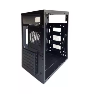 Cabinet EUROCASE ML N6-500B, Midi Tower, 2x USB 3.0, 2x audio, fără sursă de alimentare