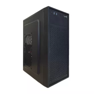 Cabinet EUROCASE ML N6-530B, Midi Tower, 2x USB 3.0, 2x audio, fără sursă de alimentare