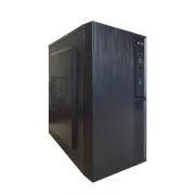Carcasa EUROCASE MC MF-320B, Micro Tower, 1xUSB-C, 2xUSB 3.0, 2x audio, fara sursa