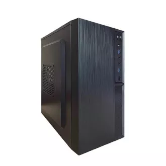 Carcasa EUROCASE MC MF-320B, Micro Tower, 1xUSB-C, 2xUSB 3.0, 2x audio, fara sursa