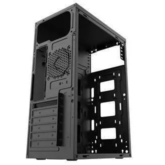 EUROCASE ML N6-500B, Midi Tower, 1xUSB-C, 2xUSB 3.0, 2x audio, fără sursă de alimentare