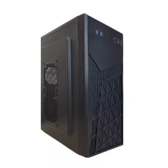 Carcasă EUROCASE ML N6-560B, ATX, 2x USB-A, 1x USB-C, 2x Ventilator ARGB de 120 mm, neagră