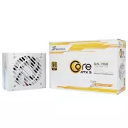 Sursă de alimentare SEASONIC Core GX 750W Albă, 120mm, Complet modulară, 80+ Gold, ATX 3.1