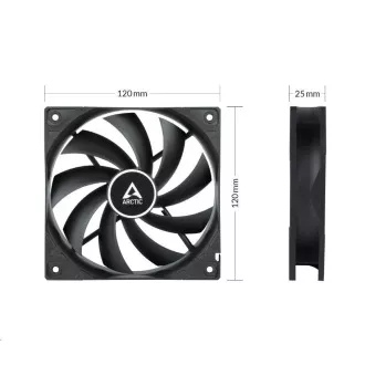 Ventilator ARCTIC F12 PWM PST CO 120x120x25mm, negru Ventilator ARCTIC F12 PWM PST CO 120x120x25mm, negru