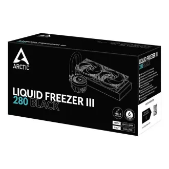 ARCTIC Răcitor de apă Liquid Freezer III 280, 2x140mm, AM5, LGA1851, negru