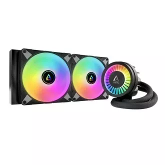 ARCTIC Răcitor de apă Liquid Freezer III 280 ARGB, 2x140mm, AM5, LGA1851, negru