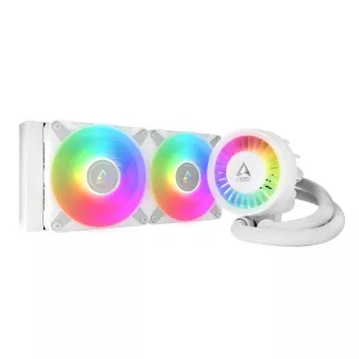 ARCTIC Răcitor de apă Liquid Freezer III 240 ARGB, 2x120mm, AM5, LGA1851, alb