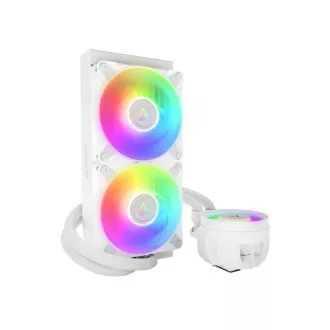 ARCTIC Răcitor de apă Liquid Freezer III 240 ARGB, 2x120mm, AM5, LGA1851, alb