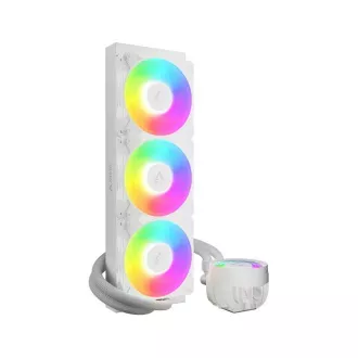 Răcitor de apă ARCTIC Liquid Freezer III 360 Pro ARGB, 3x120mm, AM5, LGA1851, alb