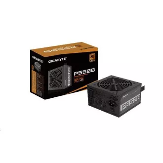 Sursă de alimentare GIGABYTE P550B, 550W, 80plus bronze, ventilator de 12 cm