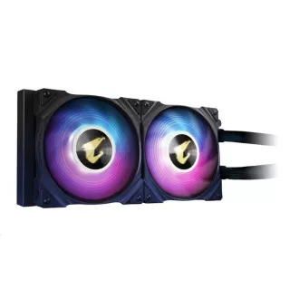 Răcitor de apă GIGABYTE AORUS WATERFORCE X 240, 120 mm ARGB, ecran LCD Răcitor de apă GIGABYTE AORUS WATERFORCE X 240, 120 mm ARGB, ecran LCD
