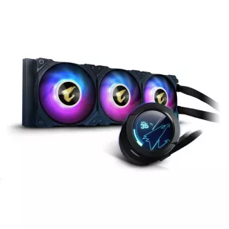 Răcitor de apă GIGABYTE AORUS WATERFORCE X 360, 120mm ARGB, ecran LCD Răcitor de apă GIGABYTE AORUS WATERFORCE X 360, 120mm ARGB, ecran LCD