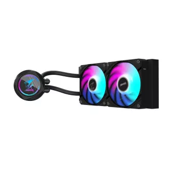 Răcitor de apă GIGABYTE AORUS WATERFORCE X II 240, 2x120mm ARGB, display LCD, LGA1851, AM5