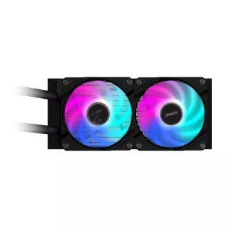Răcitor de apă GIGABYTE AORUS WATERFORCE X II 240, 2x120mm ARGB, display LCD, LGA1851, AM5