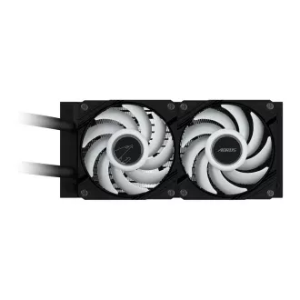 Răcitor de apă GIGABYTE AORUS WATERFORCE X II 240, 2x120mm ARGB, display LCD, LGA1851, AM5