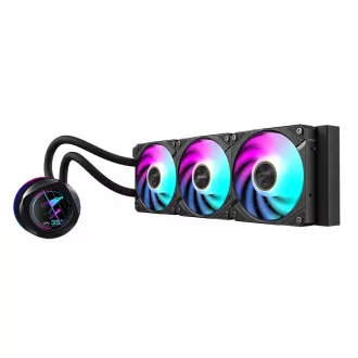 Răcitor de apă GIGABYTE AORUS WATERFORCE X II 360, 2x120mm ARGB, display LCD, LGA1851, AM5