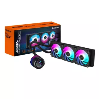 Răcitor de apă GIGABYTE AORUS WATERFORCE X II 360, 2x120mm ARGB, display LCD, LGA1851, AM5