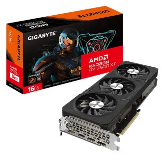 GIGABYTE VGA AMD Radeon RX 7600 XT GAMING OC 16G, RX 7600 XT, 16GB GDDR6, 2xDP, 2xHDMI - Utilizat GIGABYTE VGA AMD Radeon RX 7600 XT GAMING OC 16G, RX 7600 XT, 16GB GDDR6, 2xDP, 2xHDMI - Utilizat