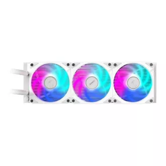 Răcitor de apă GIGABYTE AORUS WATERFORCE II 360I, 3x120mm, ARGB, LGA1851, AM5, Alb