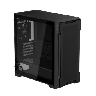 Carcasă GIGABYTE GB-C102G, Mid Tower, 2x USB 3.0, Panou lateral transparent, 2x Ventilatoare 120mm, neagră