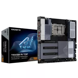 Placă de bază GIGABYTE MB Sc sTR5 TRX50 AI TOP, AMD TRX50, 8xDDR5, Wi-Fi, E-ATX
