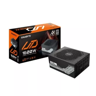 Sursa de alimentare GIGABYTE UD1600PM PG5 AI TOP, 1600W, 80+ Platinum, ventilator 140mm