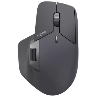 Mouse RAPOO MT760L Multi-mod, fără fir, optic, gri-negru