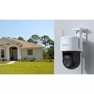 Camera de securitate REOLINK Trackmix W760, 8MP Ultra HD, lentile duble