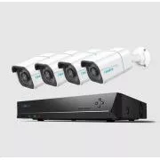 Set de camere de securitate REOLINK NVS8-8MB4, RLK8-800B4, 4x Cameră, 8MP, 2TB