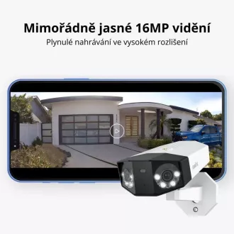 Cameră de securitate REOLINK Duo Series P750, Duo 3 PoE, 4MP