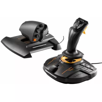 Thrustmaster Joystick T16000M FCS HOTAS, inclusiv pedala de accelerație, pentru PC (2960778)